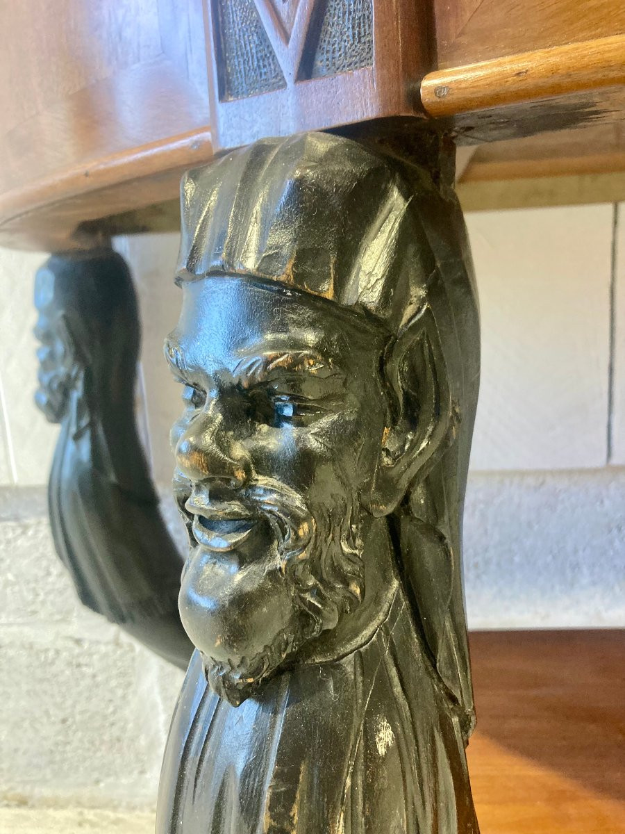 Console bustes pattes de lion -photo-8