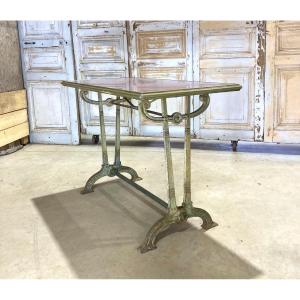 Table Bistrot Plateau Opaline 