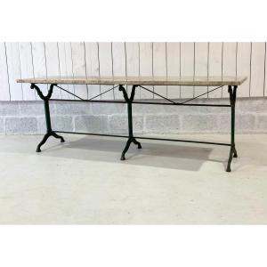 Grande table bistrot 