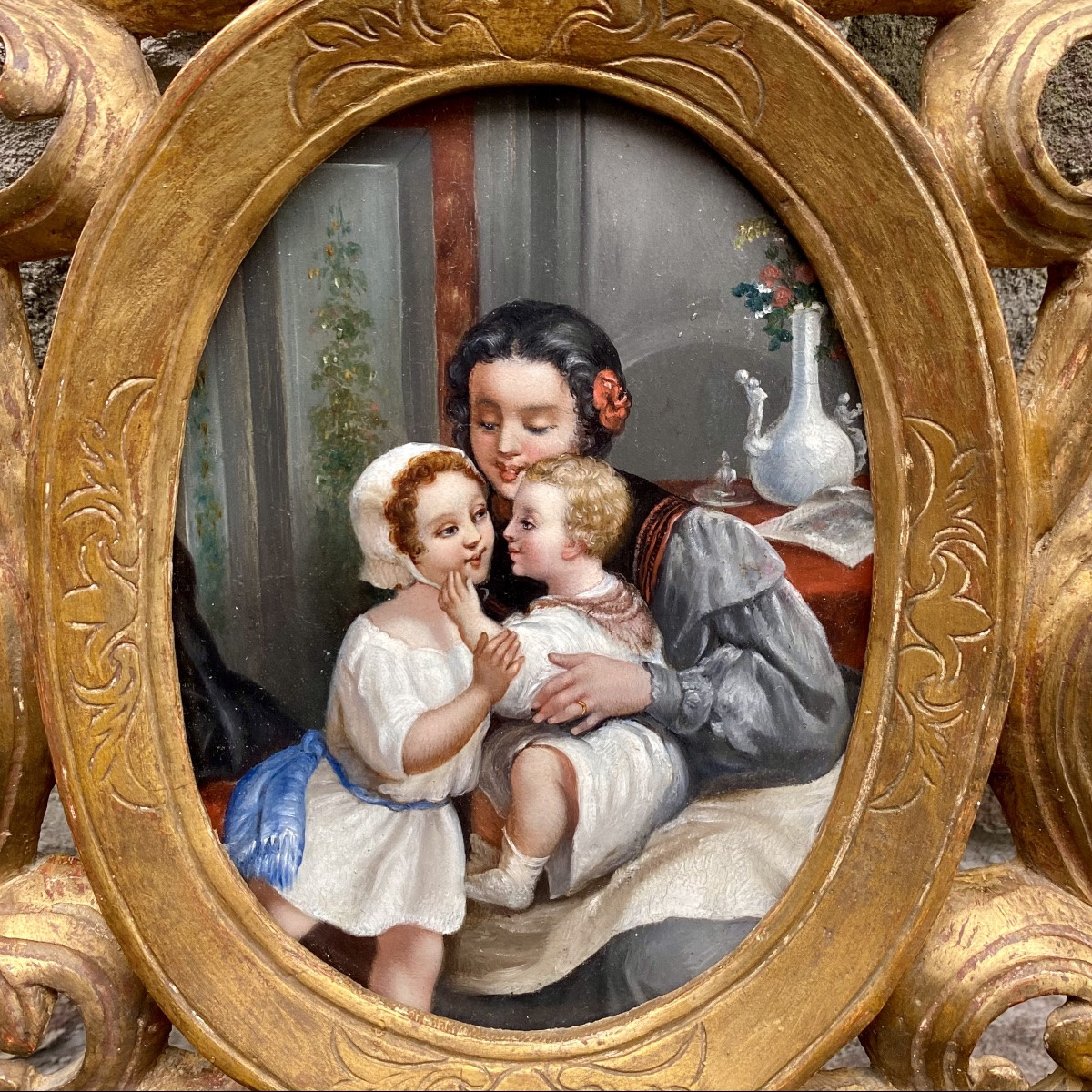 Oil Painting On Copper -photo-2