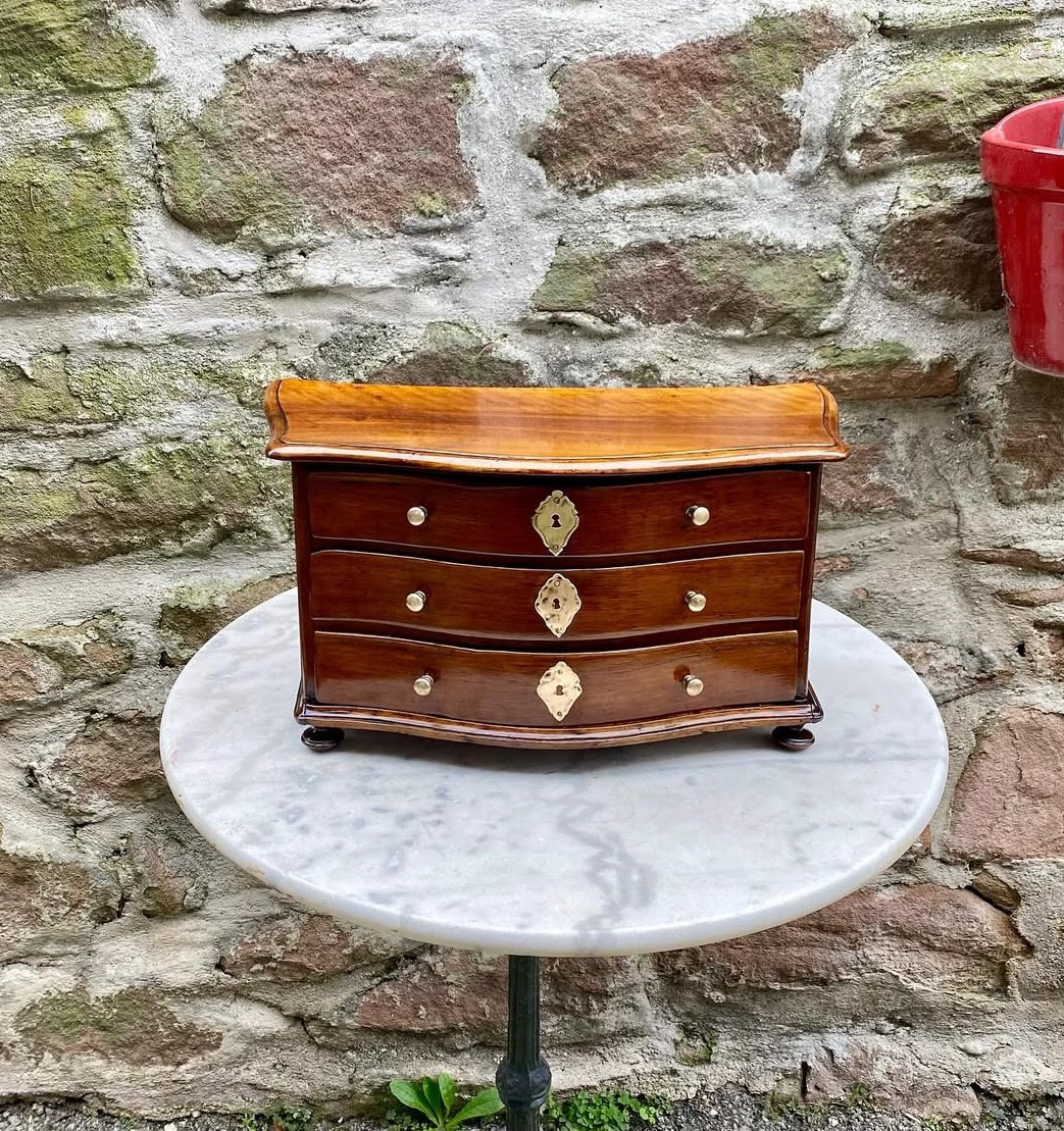 Walnut Master Chest Of Drawers