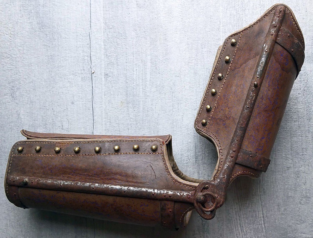 Prosthesis With Elbow Joint After Forearm Amputation. Early 20th Century -photo-1
