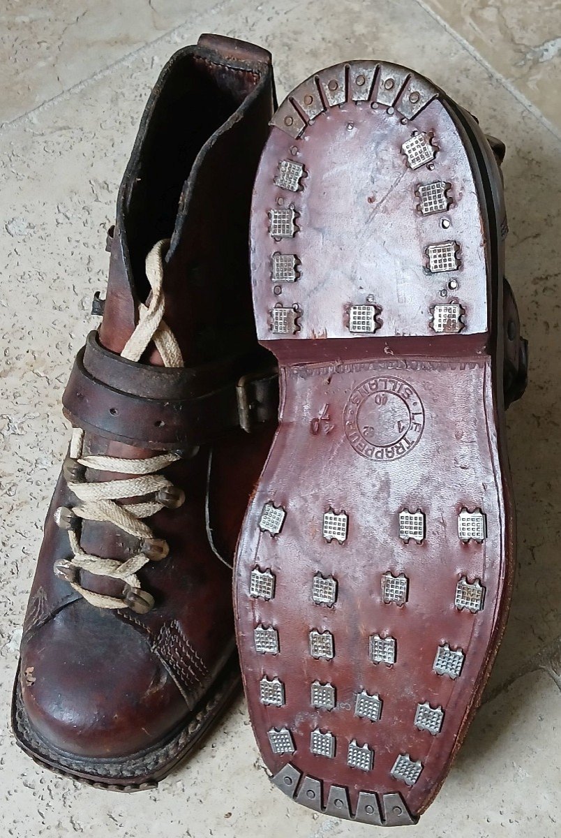 “le Trappeur” Boots Never Worn. New, Museum Condition. 1960-photo-4