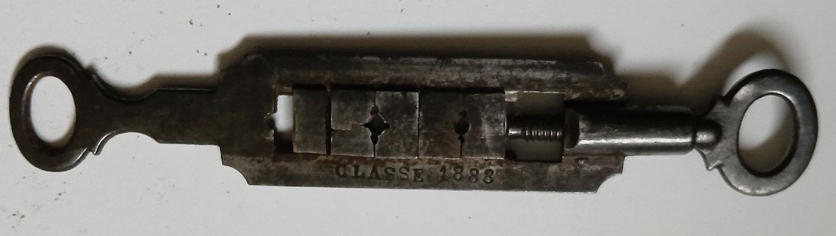 Gunsmith's Wrought Iron Filing Plate. Circa 1888-photo-1