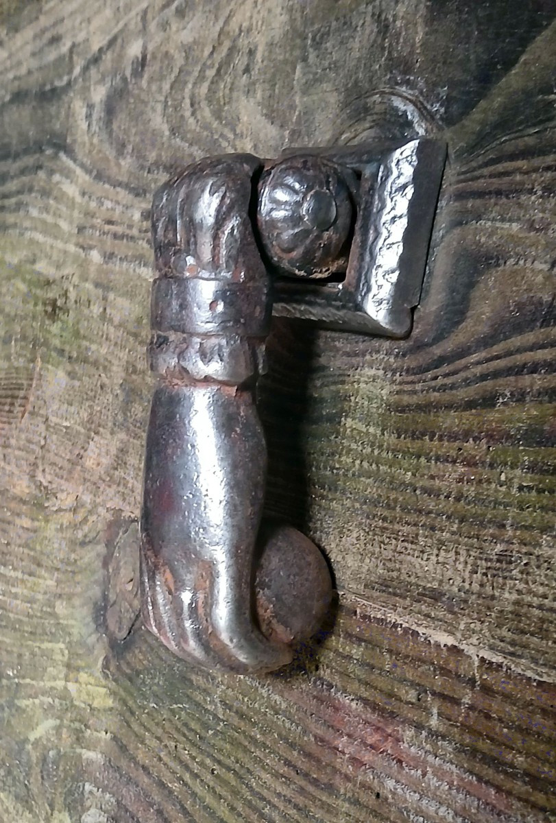 Cast Iron Door Knocker, 19th Century