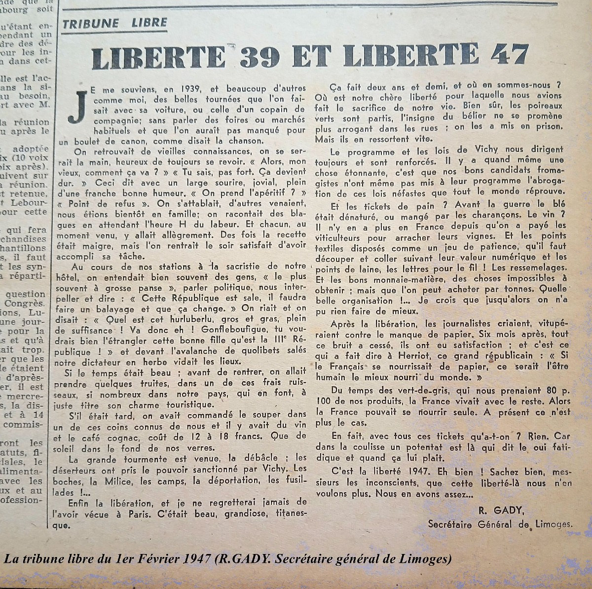 Rare journal relié " Le Syndicaliste Forain" 1946 - 1947-photo-5