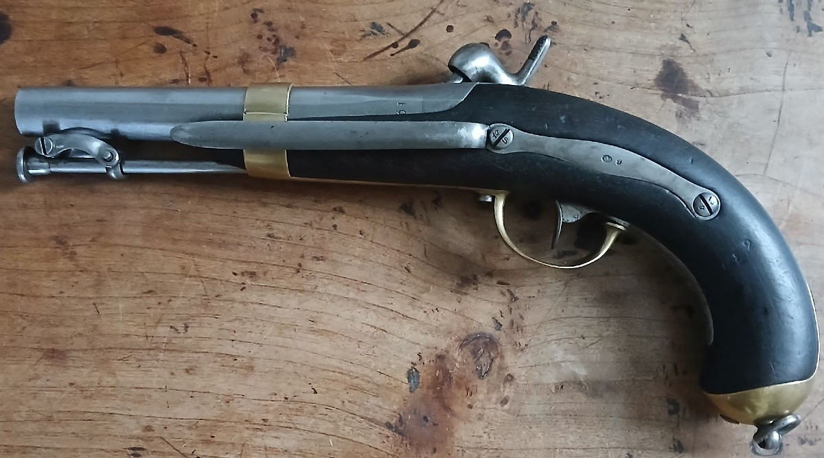Model 1837 French Navy Pistol-photo-3
