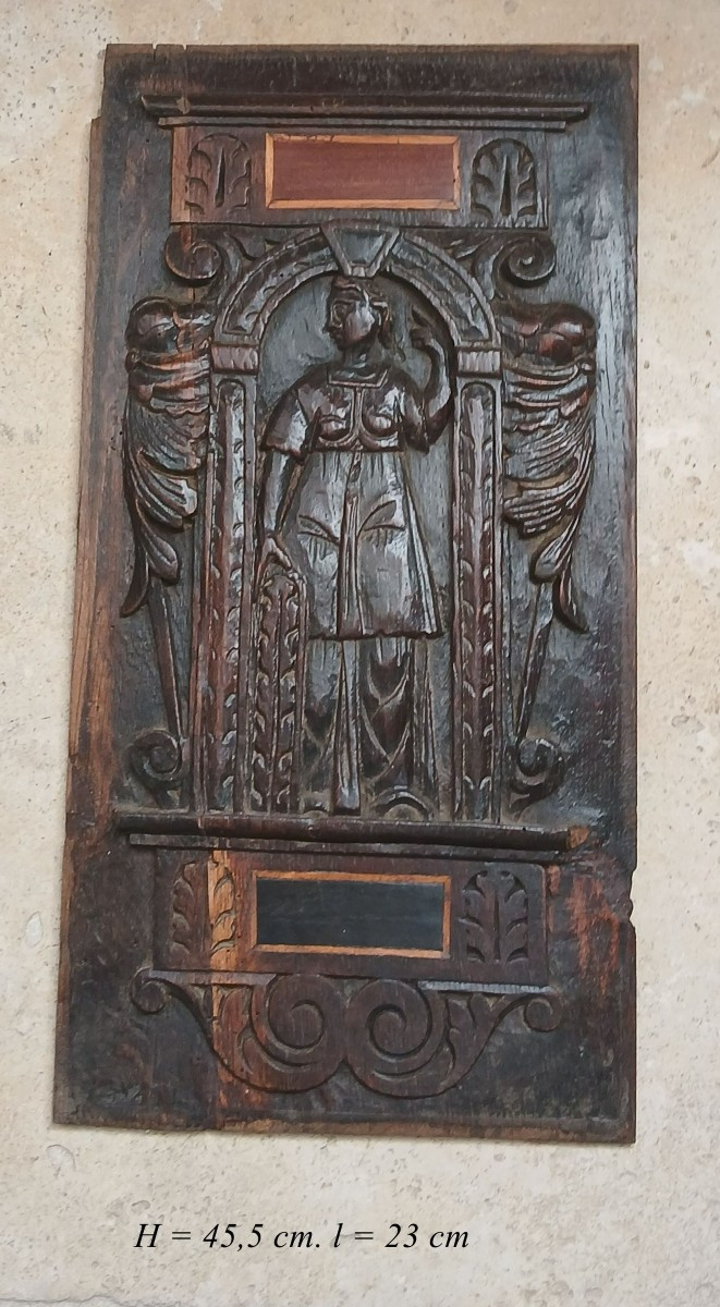 High Period. Oak Paneling. 16th Century-photo-2