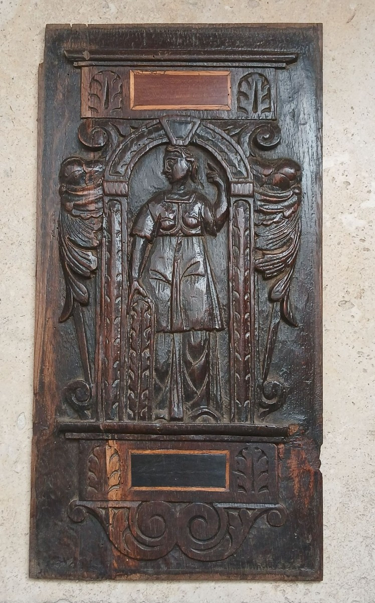 High Period. Oak Paneling. 16th Century-photo-3