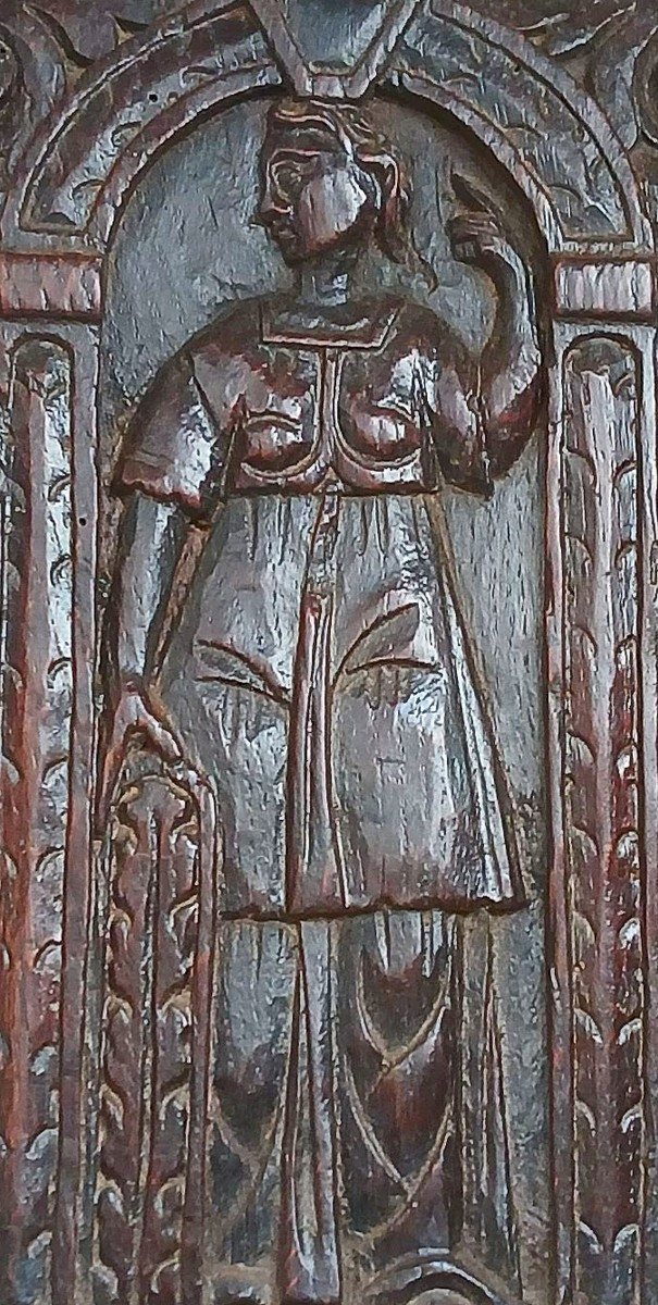 High Period. Oak Paneling. 16th Century-photo-2