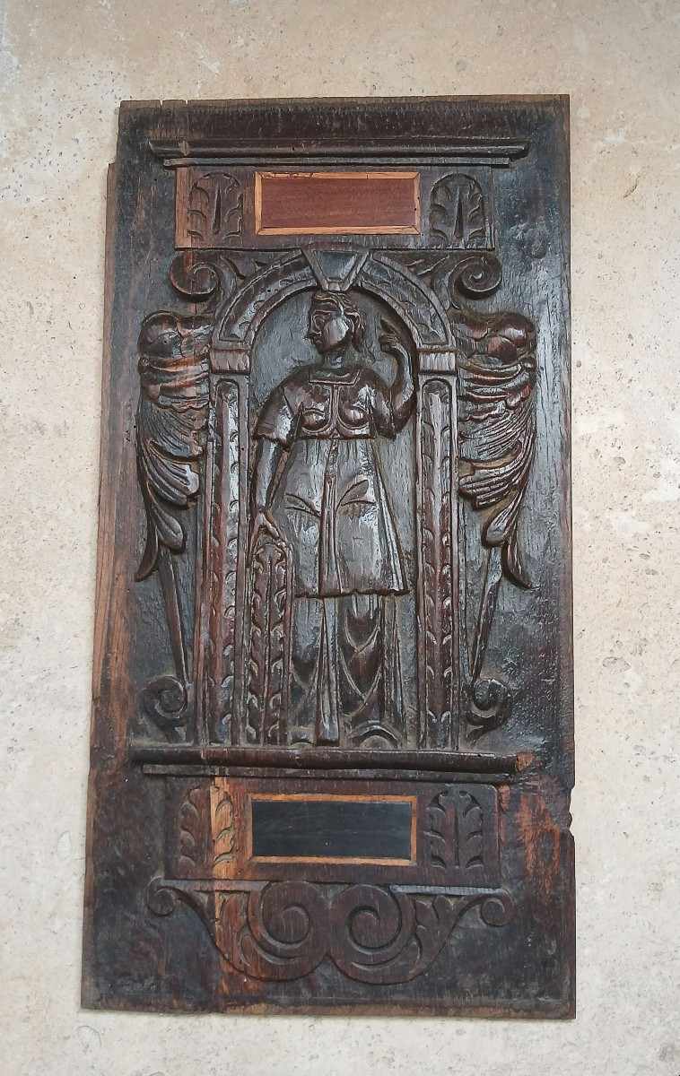 High Period. Oak Paneling. 16th Century