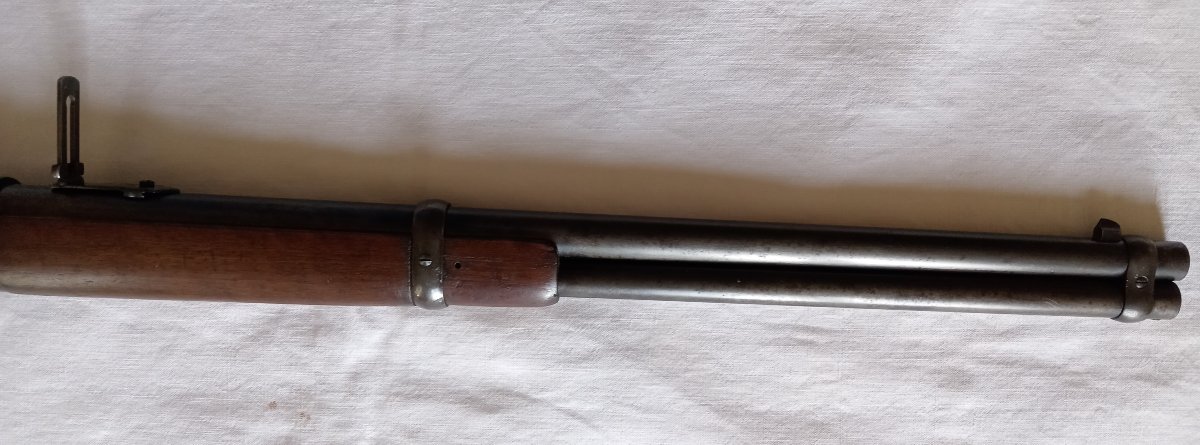 Carabine de selle Winchester modèle 1873. Année 1882 . Calibre 44-40. Fin du XIX siècle.-photo-4