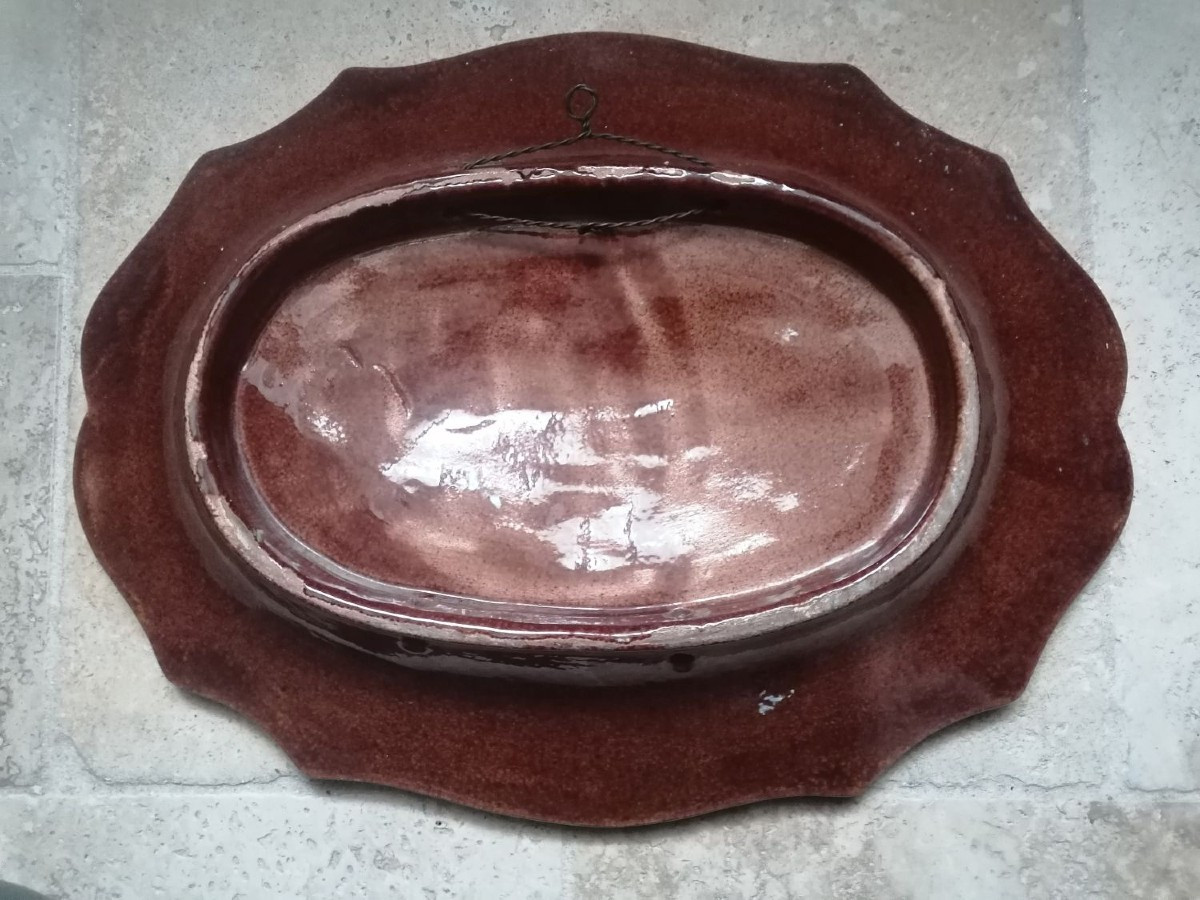 Barbotines. Pair Of Dishes. Charles-jean Avisseau, Alfred Renoleau  ?-photo-4