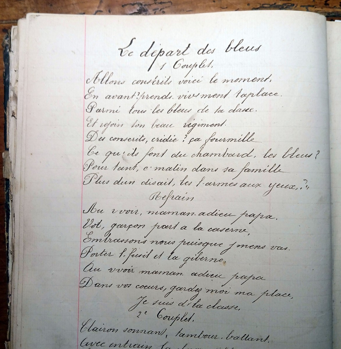 Joigny 1901. Book Of Songs And Poems By A Dragoon Of The 1st Regiment Of Joigny.-photo-2
