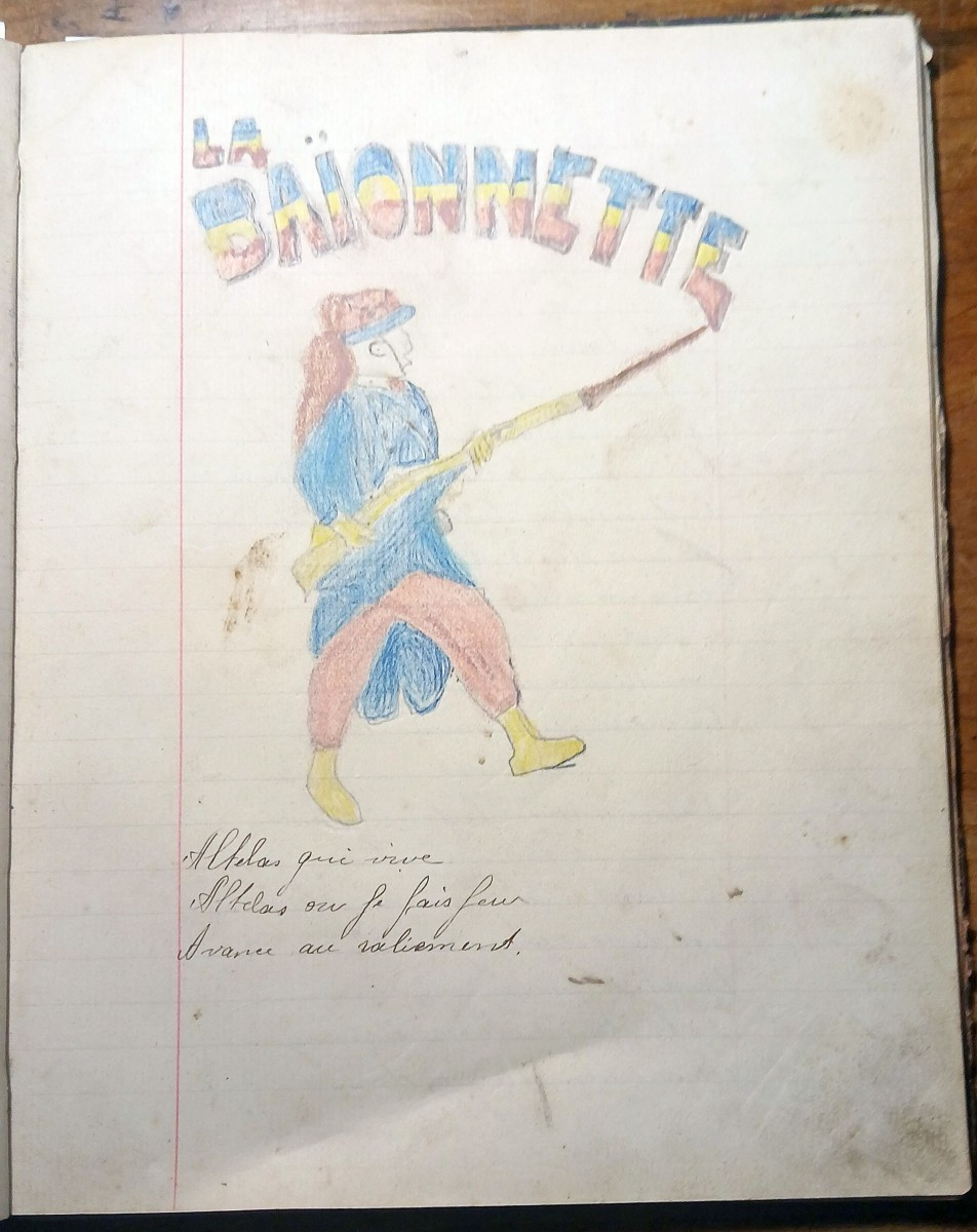 Joigny 1901. Book Of Songs And Poems By A Dragoon Of The 1st Regiment Of Joigny.-photo-2