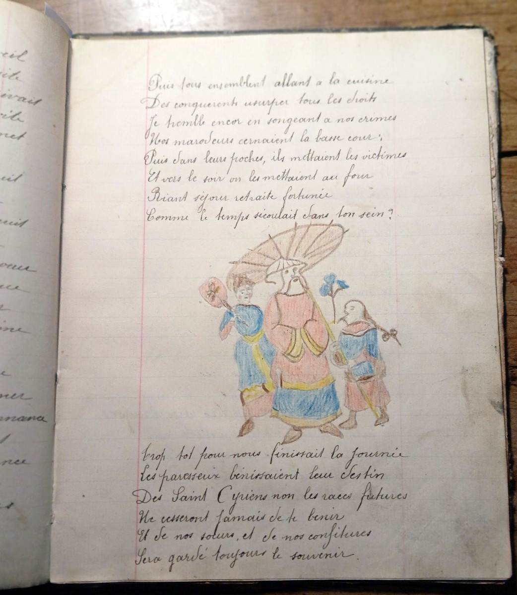 Joigny 1901. Book Of Songs And Poems By A Dragoon Of The 1st Regiment Of Joigny.-photo-3