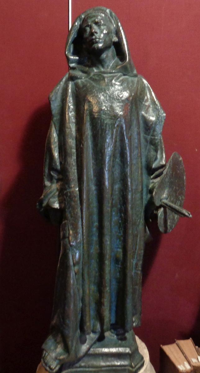 Bronze Statue Of Jean Boucher. Fra Angelico