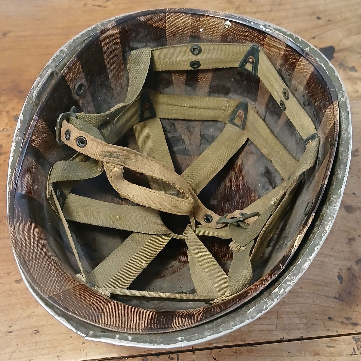 U.s. M1 Helmet. Wwii. Utah Beach. D-day. 1944-photo-2