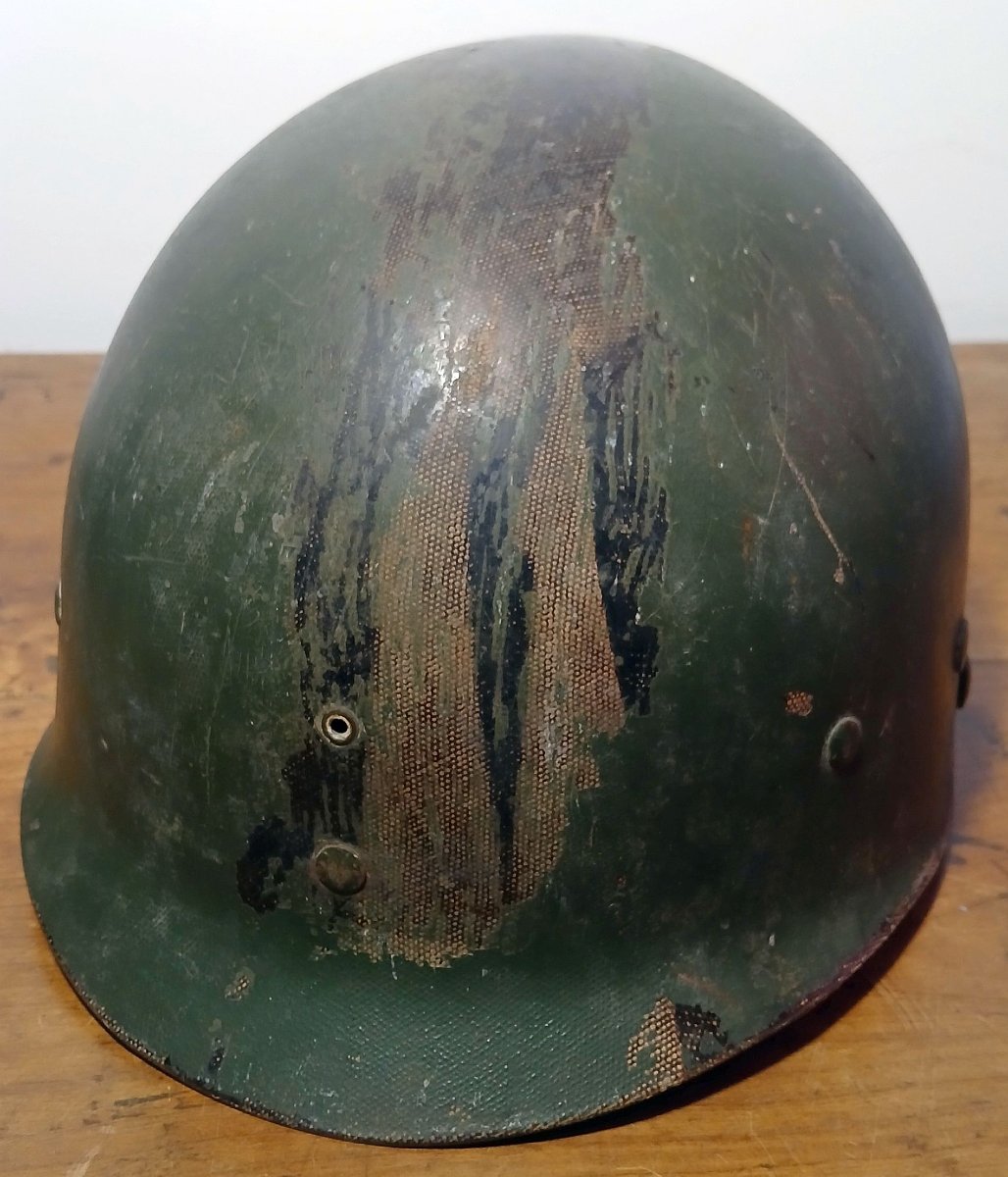 U.s. M1 Helmet. Wwii. Utah Beach. D-day. 1944-photo-4