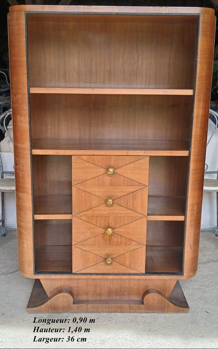 Petite bibliothèque "Art Déco"-photo-3