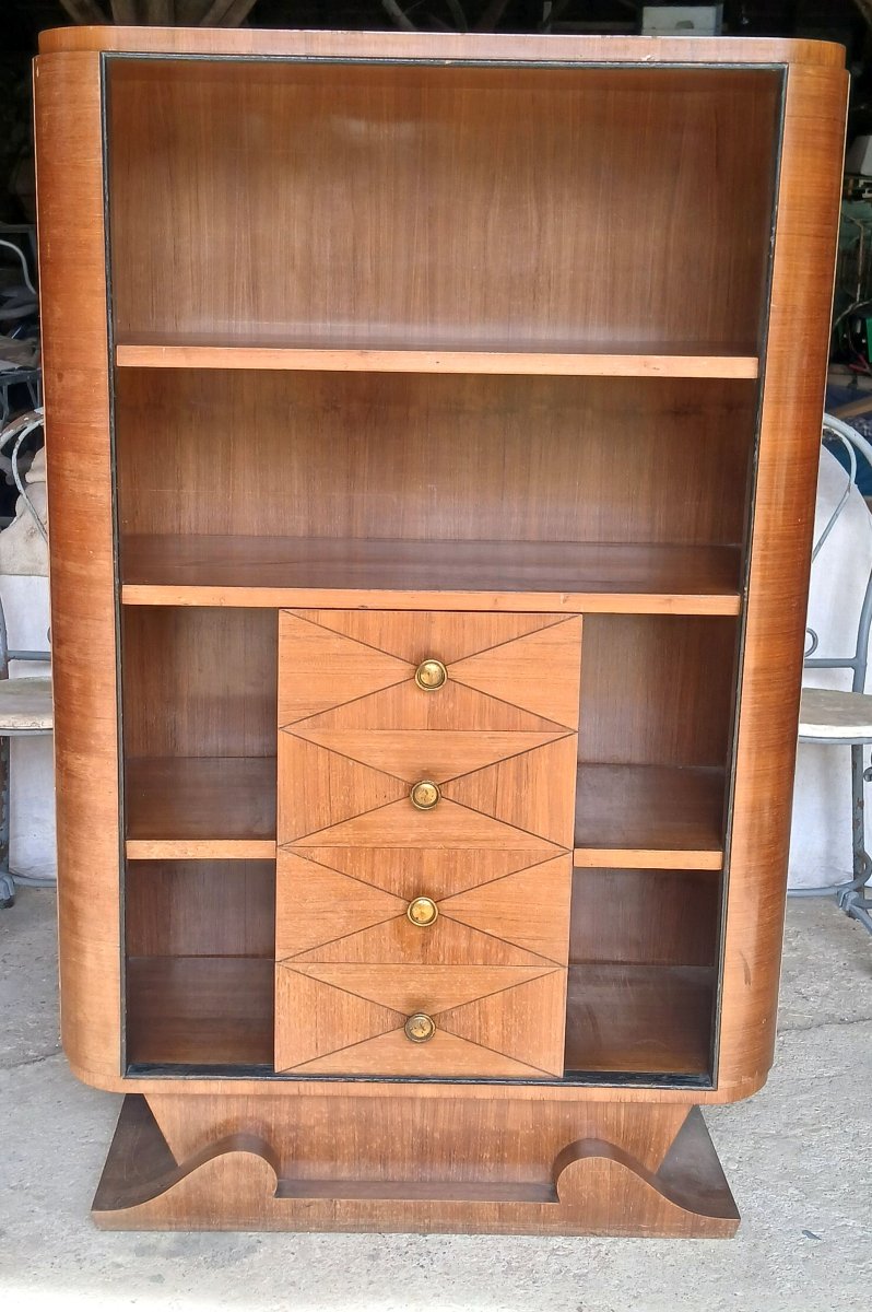 Petite bibliothèque "Art Déco"