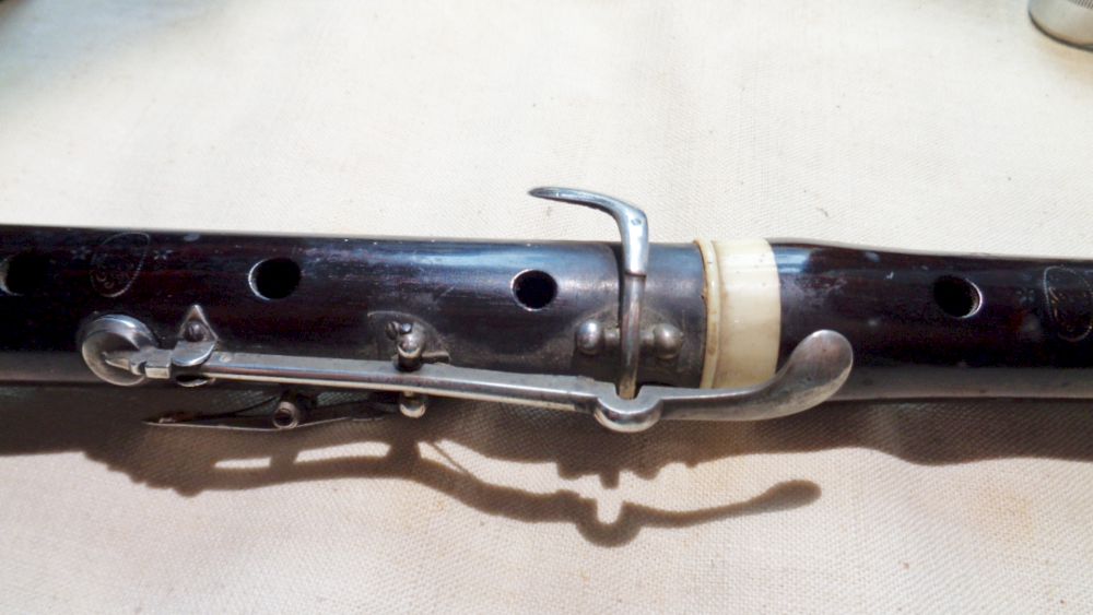 5 Silver Keys Flute Noé Frères Circa 1825-photo-3