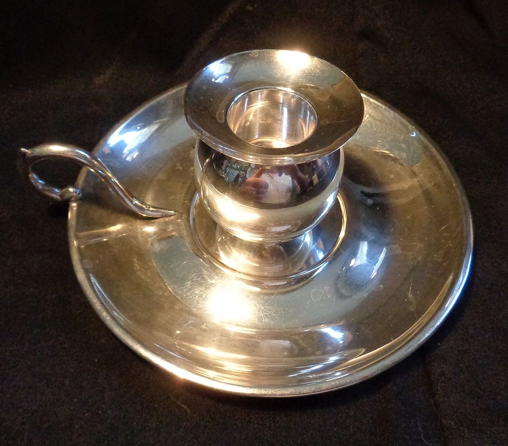 Pair Of Silver Candlestick.-photo-4