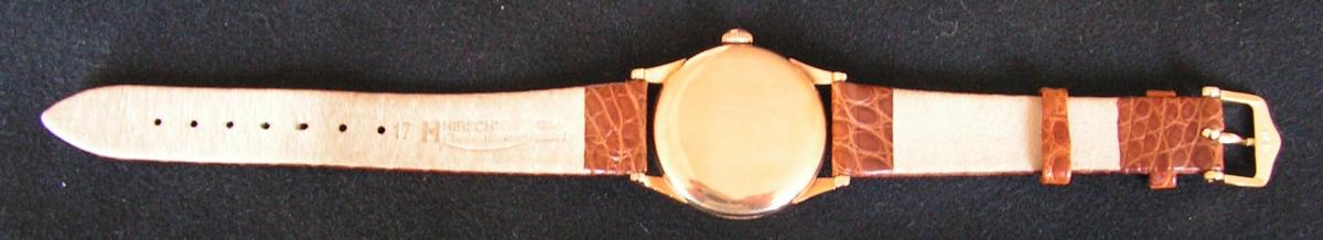 Lebanon Waterproof Incabloc Watch 18kt Gold 50s-photo-4