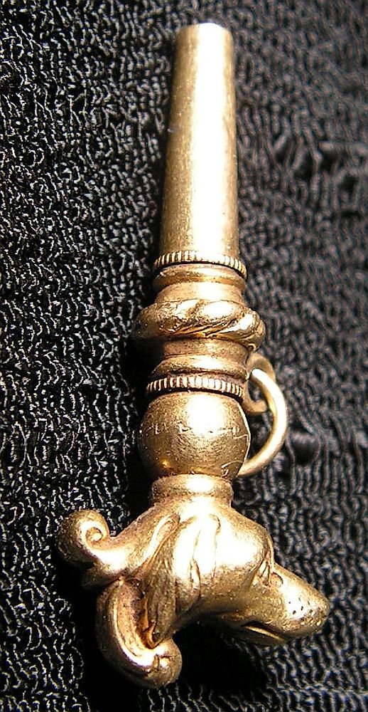 Zoomorphic Watch Key In Gold. Circa Middle Of XIXth Century-photo-3