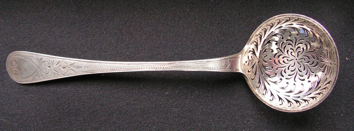 Sterling Silver Sprinkler, Old Man Hallmark, Charles X Restoration Period