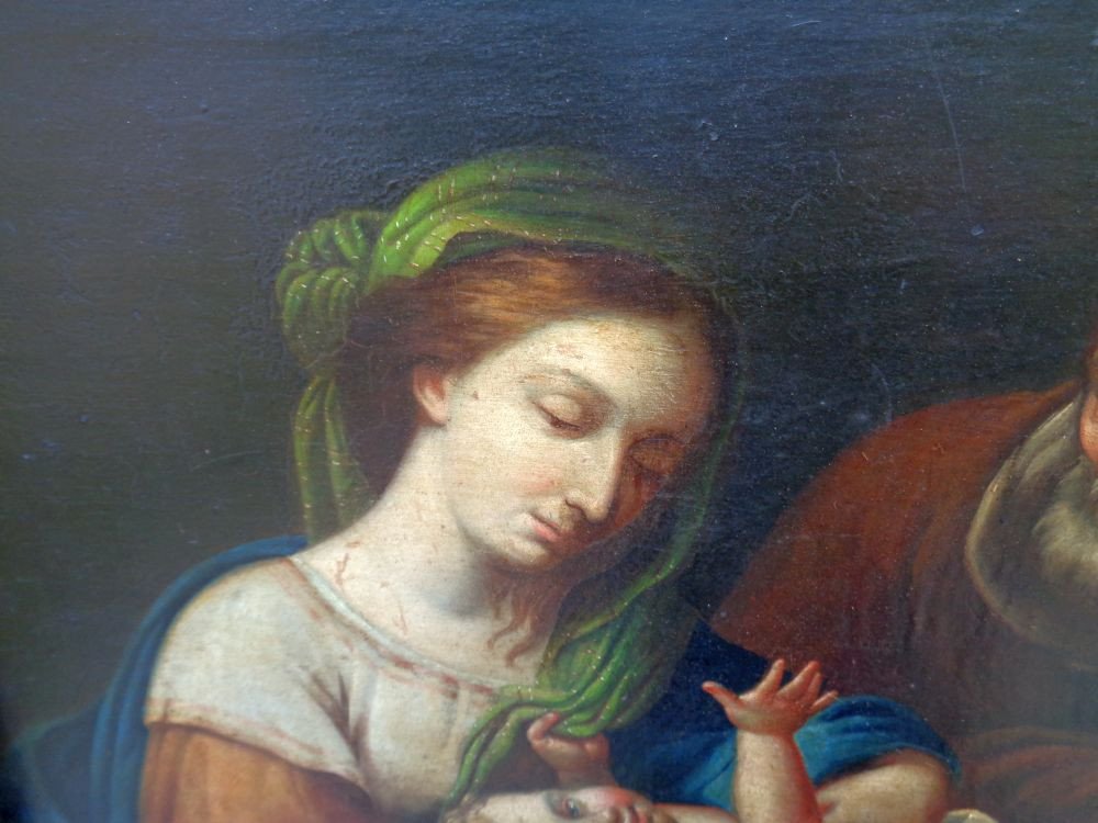 Beginning Of The XVIIIth Century. Hsp. Mary, Joseph And The Child-photo-4