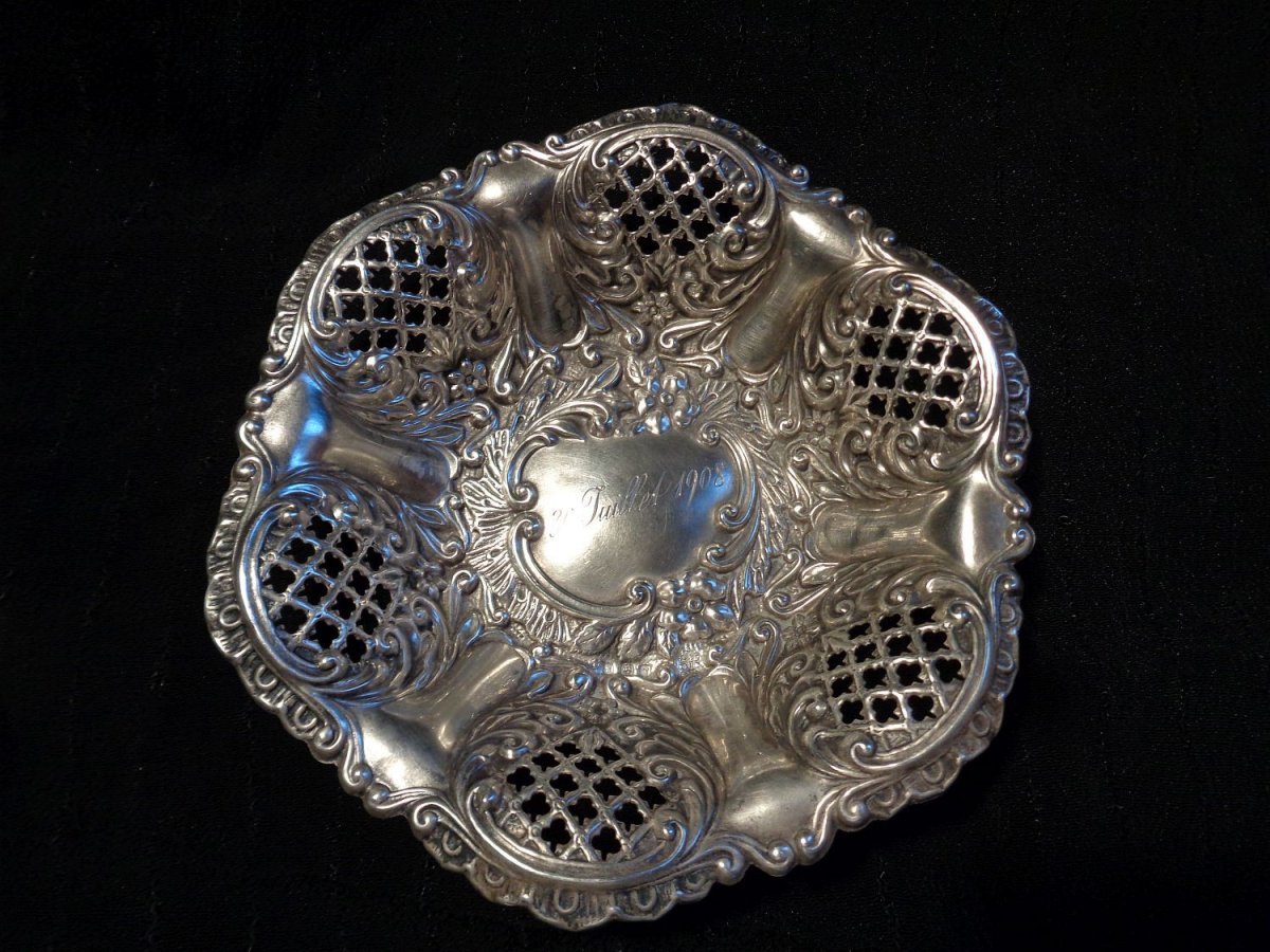 Trinket In Sterling Silver Dedicated July 30, 1908-photo-2