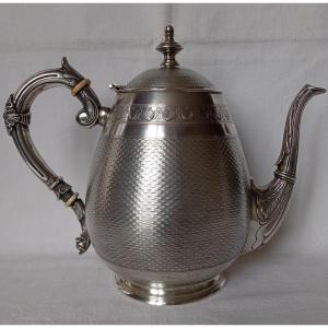 Sterling Silver Teapot Portugal End XIX Beginning XXth Century