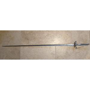 Épée de cour dite « de deuil ». Deuxième partie du XVIIIéme siècle.