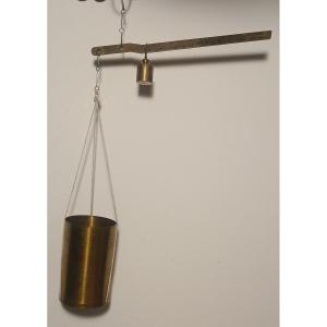 Balance romaine pèse-grain, de poche (Chondromètre de poche).