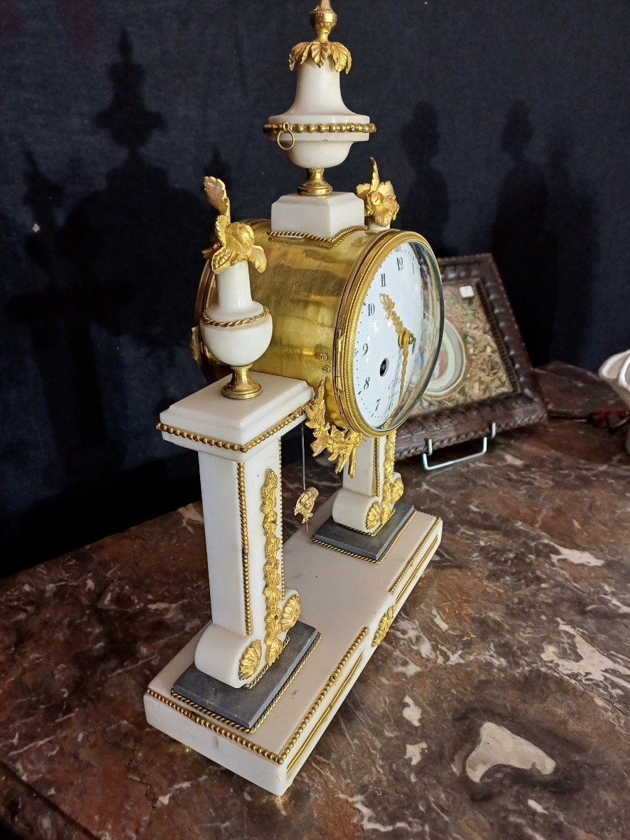 Louis 16 Period Portico Clock-photo-2