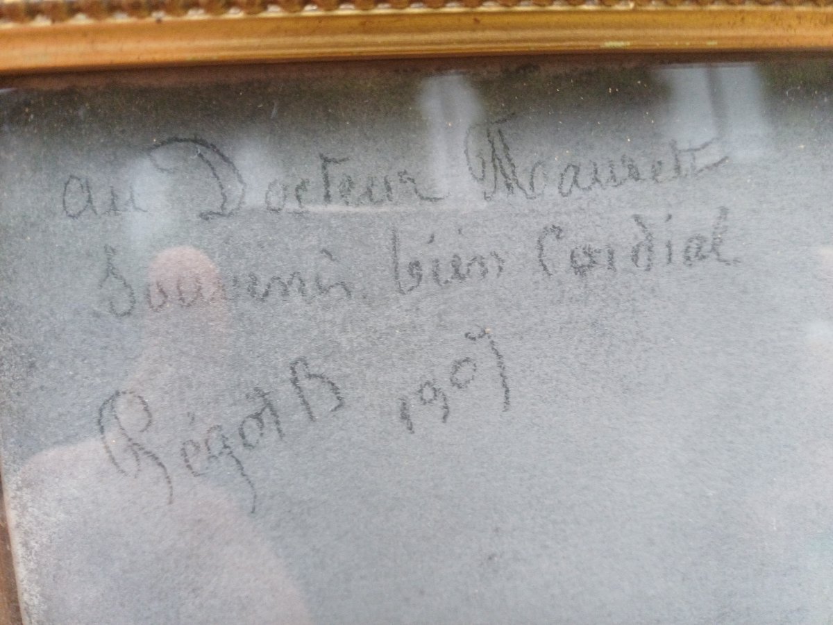Portrait d'enfant  au pastel  de Bernard Pegot 1823-1913 -photo-4