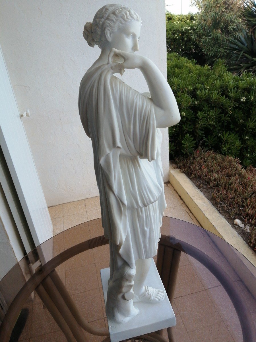 Diane De Gabies, Biscuit De Limoges, 19 Eme-photo-4