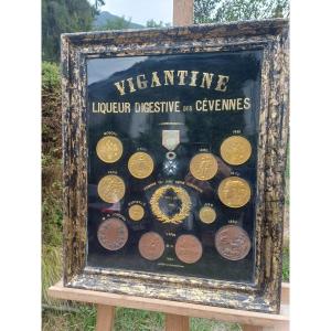 Exhibition Medal For Vigantine Liqueur, Late 19th Century