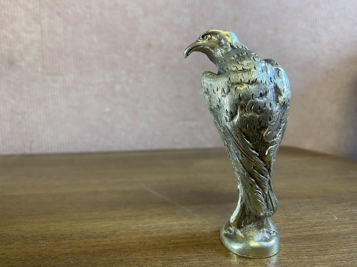Bronze Seal Signed Albert Marionnet.-photo-3