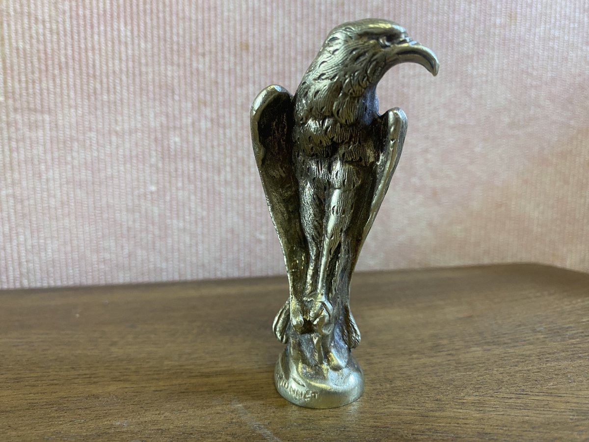 Bronze Seal Signed Albert Marionnet.-photo-4