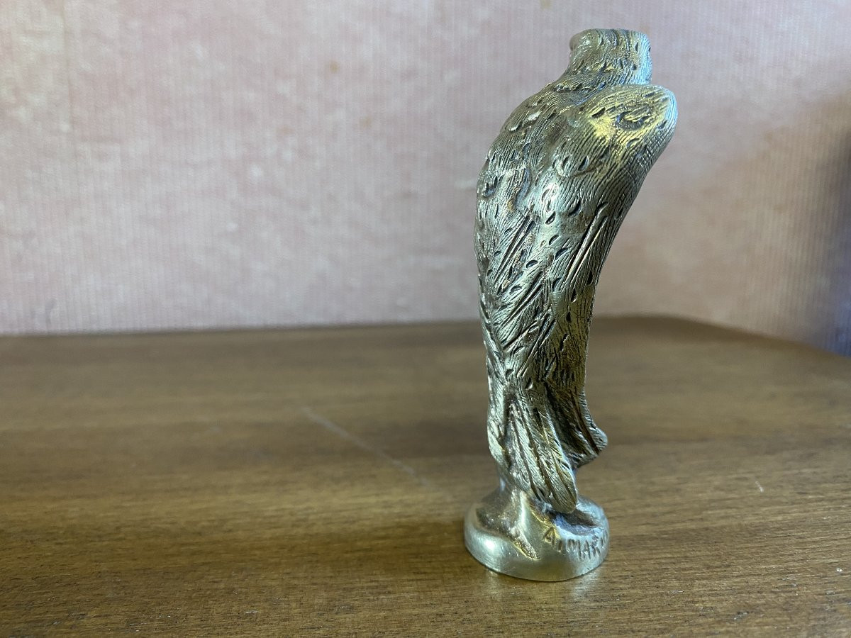 Bronze Seal Signed Albert Marionnet.-photo-6