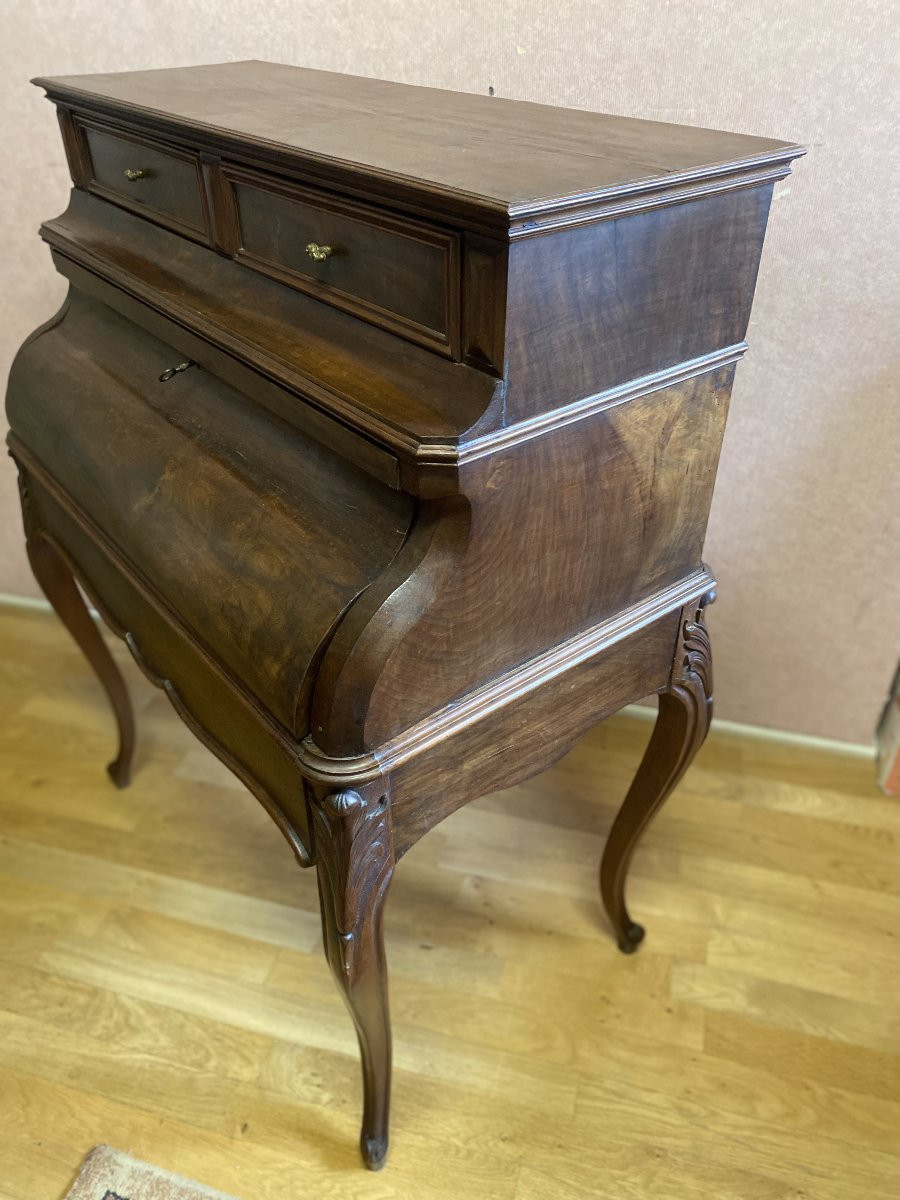 Lxv Style Walnut Secretary-photo-3