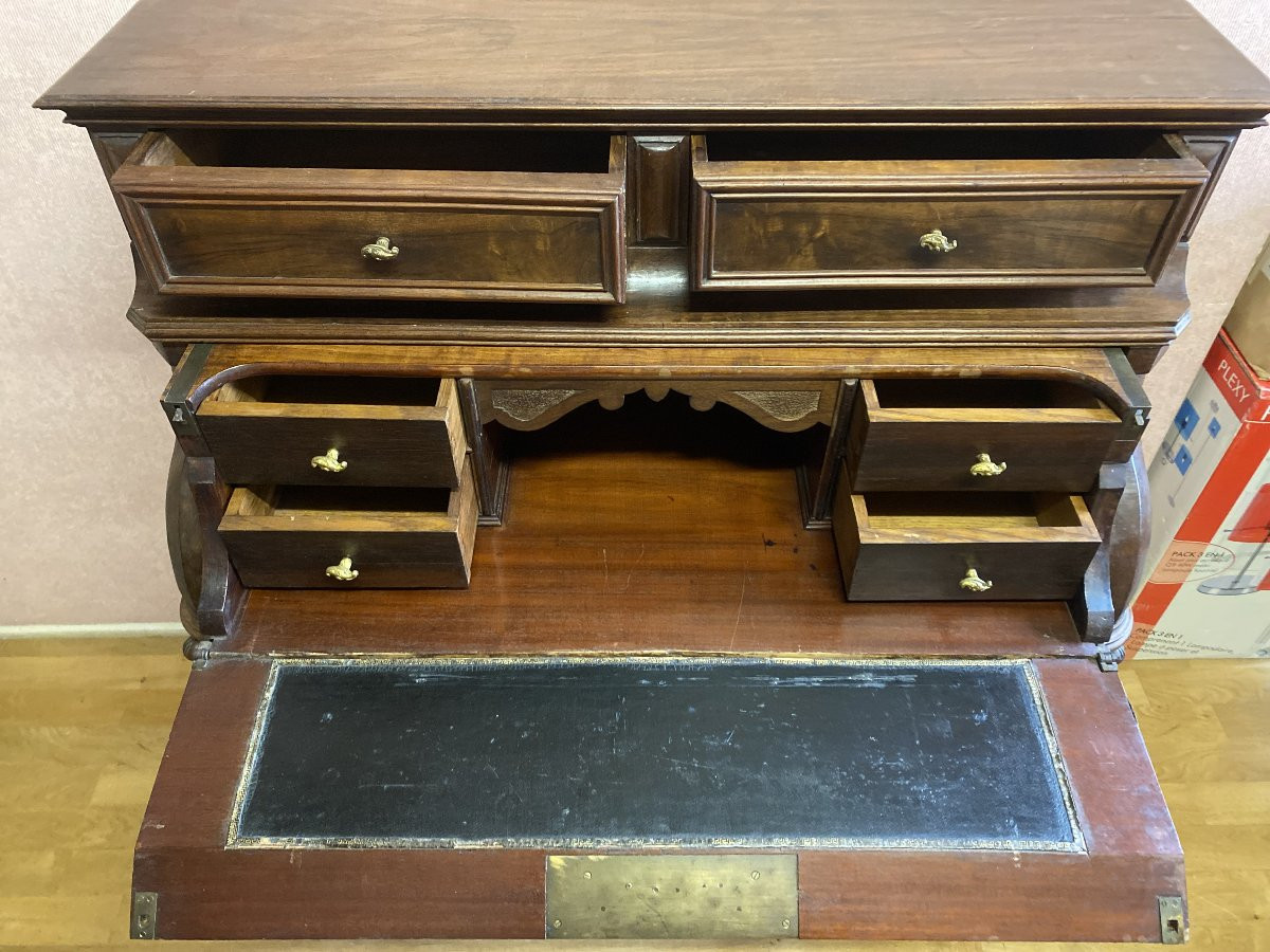 Lxv Style Walnut Secretary-photo-7