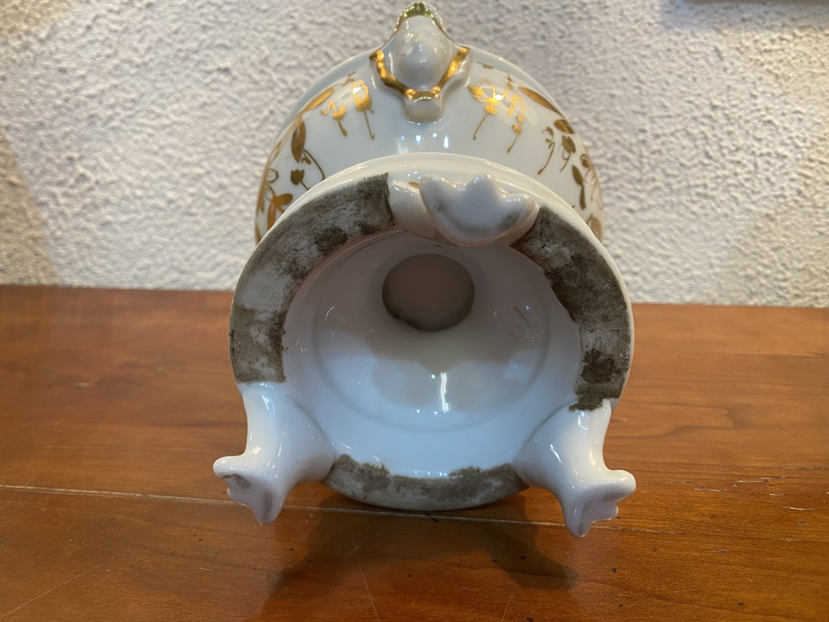 Drageoir en porcelaine de Paris-photo-1