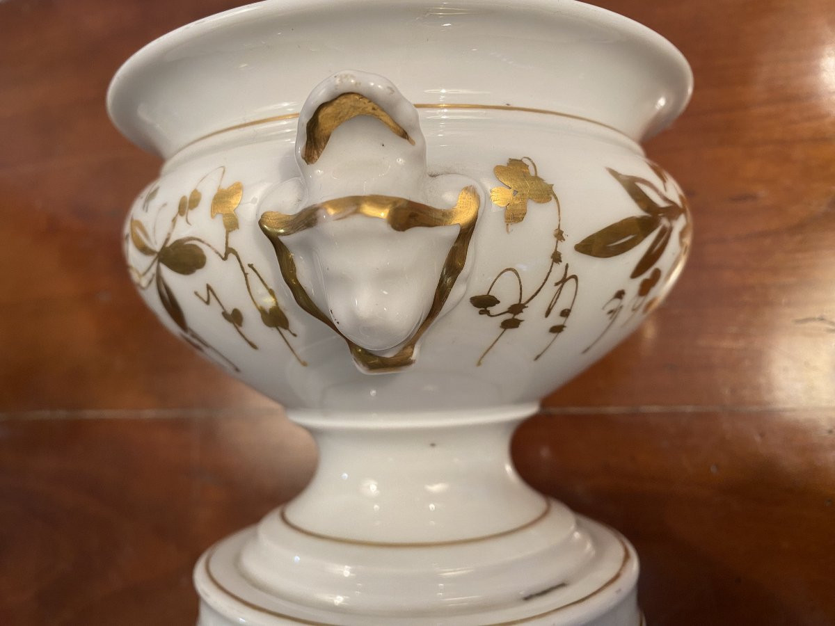 Drageoir en porcelaine de Paris-photo-4