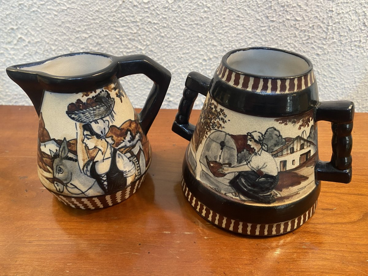 Ciboure Ceramics, Signed, Perfect Condition.-photo-2