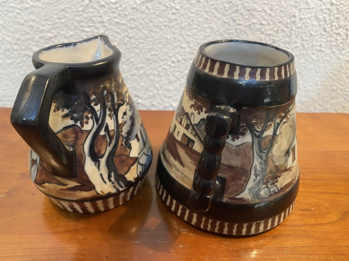 Ciboure Ceramics, Signed, Perfect Condition.-photo-3