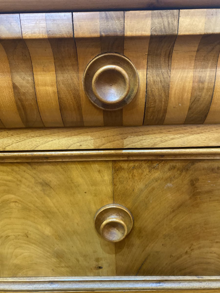 Louis Philippe Chest Of Drawers In Cherry Wood-photo-6