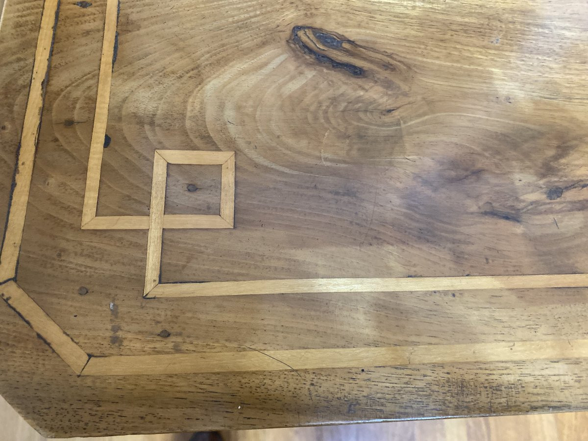 Louis Philippe Chest Of Drawers In Cherry Wood-photo-8